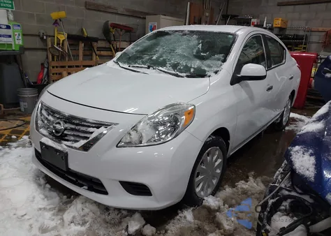 2012 Nissan Versa 1.6 Sv z USA, uszkodzony, nr VIN 3N1CN7AP5CL931042